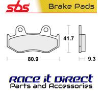 SBS 709LS BRAKE PADS SINTER