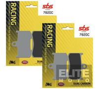 SBS 782DC Dual Carbon Racing Front Brake Pads