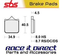 Sbs 870hs Sintered Brake Pads Golden