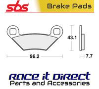 SBS 899SI Front Evo Brake Pads For Polaris Sportsman XP Ultimate 1000 2015-2025