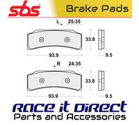 SBS 909DS-1 BRAKE PADS SINTER RACING