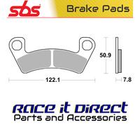 SBS 946ATS BRAKE PADS SINTER