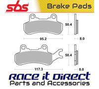 SBS 957PSI BRAKE PADS SINTER EVO
