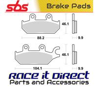 Sbs 971psi Sintered Brake Pads Golden