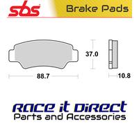 Sbs Evo Hi-techatv & Utv 987psi Sintered Brake Pads Golden
