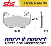 Sbs P993-ls Sintered Brake Pads Golden