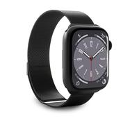 SBS Bracelet for Watch Bracelet Mesh App Watch Black Case 42-44-45-49