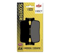 Sbs Hi-tech Street 195ct Carbon Ceramic Brake Pads Yellow