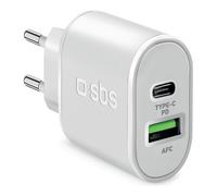 SBS Charger 20 Watt - Ultra Fast Charging And Two USB Ports