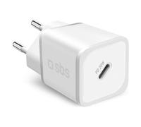 Sbs Charger TETRGAN1C20W NANOTUBE PD 20W GaN White, Efficient Recharge
