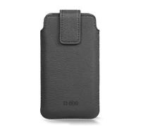 SBS custodia a fondina universale, per smartphone fino a 6.8", chiusura magnetica, estrazione facile, nero