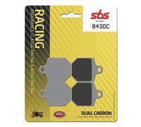SBS 843DC BRAKE PADS ORGANIC RACING