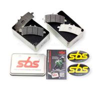 SBS Dual Sinter Front Brake Pads for Triumph 675 Daytona R Triple 11-18 901DS-1