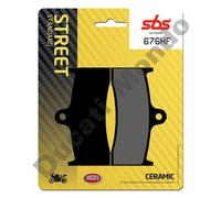 SBS front brake pads Ceramic MV Agusta F4 1000 Mamba 04-06 676HF Street Excel 05