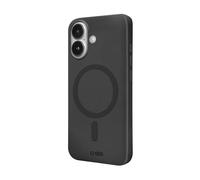 SBS Istinct Mag MagSafe Case for iPhone 16 - Soft Touch Surface and Microfibre Interior - Camera Protection and Buttons - TPU Material - Black