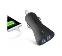 SBS Mini Car Charger 12 Watts - Fast Charging With Two Universal USB Ports