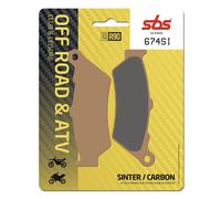Sbs Offroad Hi-tech 674si Carbon Sintered Brake Pads