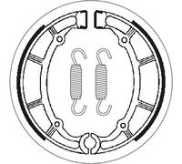 Sbs P2065 Brake Shoes Silver