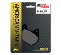 SBS 543H.HF Rear Organic Brake Pads For Harley Davidson 1000 XLCH 1978-1980