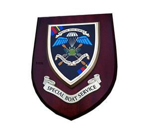 sbs Special Boat Service Wall Plaque Old Style