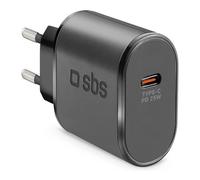 Sbs Tetr1cpd25 Wall Charger PD 25w Black, Fast Charging And For I