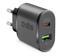 SBS TETRPD25W Mobile Device Charger Black Interior