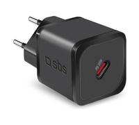 Sbs USB C GaN 30W Charger TETRGAN1C30W, Black, Fast Charging