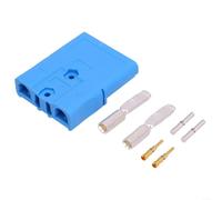 SBS75x Lithium Battery Connector 75A 600V For Forklift With High Fireproof Grade PC Case And Cold Press Copper Terminals For Reliable Industrial Use(1PCS)