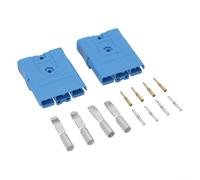 SBS75x Lithium Battery Connector 75A 600V For Forklift With High Fireproof Grade PC Case And Cold Press Copper Terminals For Reliable Industrial Use(2PCS)
