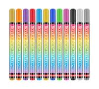 Sbshiouu 12 Colors Washable Pet Nails Colouring Marker Pens For Dog Cats Nails Art Pens Cats Nails Grooming Brush Set Pet Supplies