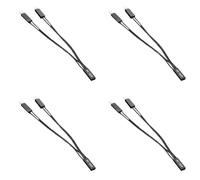 Sbshiouu 2Pin Female Double Male Divider Cable Mainboard Power Reinitialize Change Link Tall Conductivity Bronze Wire Building Y Molded