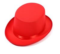 Sbshiouu Carnivals Performances Magicians Hat Autumn Adult Hat Festival For Adult Unisex Skin Friendly Flat Top Hats For Male Hats Women