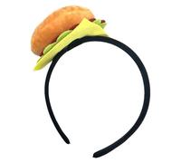 [Sbshiouu] Funny Life Like Hamburger Headband Role Play Headwear Realistic Design for Adult Kids Casual and Party Gathering Hamburger Headband