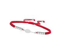 [Sbshiouu] Geometric Pattern Racket with Customizable Braided Strap and Comfortable Material Casual Hand-Woven Rope Chain Accessories