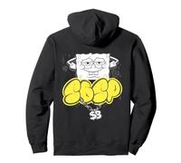 SBSP Sponge Bob Bling Diamond-Gold-Logo Hip Hop Rap Icon Ste Pullover Hoodie
