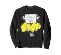 SBSP Sponge Bob Bling Diamond-Gold-Logo Hip Hop Rap Icon Ste Sweatshirt