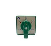 SBSSYVLMV 20A 4kw Motor Power Circuit Switch ON-Off-ON 3 Positions Electric Changeover Rotary Silver Contact Terminal HZ5-20/4 M04