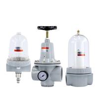 SBSSYVLMV Industrial Air Compressor Line Water Trap Filter Separator 1/4" 3/8" 1/2" 1" 2" Oil-Water Pump(QIU-20)