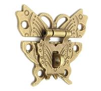 SBSSYVLMV Latch Lock Alloy Butterfly Latch Catch Wooden Jewelry Box Case Hasp Lock Home Decoration