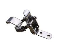 SBSSYVLMV Latch Lock Stainless Steel Double Spring Locking Latch hasps Chest Toggle Catch Clasp Box Loaded Hinges Furniture Hardware Accessories