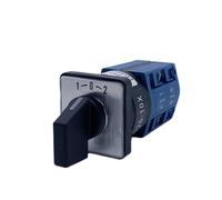 SBSSYVLMV LW26-10X B0344/2 Self Reset 16mm Opening Motor Reversing Switching 10A Universal Change-Over Rotary Cam Switch