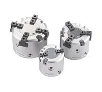 SBSSYVLMV MHS2/MHS3/MHS4 Series 2/3/4 Finger Pneumatic Gripper Replacement Double Action Rotating Air Cylinder 16D/20D/25D/32D/40D/50D(63D)