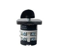 SBSSYVLMV YMZ12-20/2 Rotary Cam Switch 0-4 Position 20A 2 Poles 8 Terminals Electrical Changeover Selector Mask Machine LW31