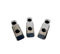 SBT/JNT 5 6 8 Inch Hydraulic Chuck Hollow and Solid T-Slot CNC,Chuck Jaws Machining Holder T Nut Block(SBT 8 Inch)
