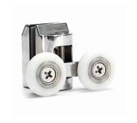 SBTRKT 2Pcs Double Sliding Shower Glass Door Upper Rollers Wheel Runners DIY 23mm