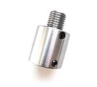 SBTRKT Adapter, 1Inch x 8TPI to M33 x 3.5, for Wood Lathe Chuck, Lathe Spindle Adapter, Silver