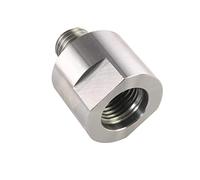 SBTRKT Adapter, 1Inch X 8TPI to M33 X 3.5, for Woodworking Lathe Chuck, Lathe Spindle Adapter, Silver