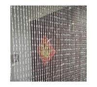 SBTXHJWCGLD Beaded Curtain Plastic Crystal Anti-insect Partition Curtain Bedroom Curtains Bathroom Living Room Hanging Strings Entrance Doors Decorative, Customizable-white_89strands-90x200cm