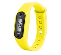 Sbyhbhyds Digital Pedometer Watch Sports Wristwatch, Electronic Student Silicone Bracelet for Kids Children,Activity Tracker Monitor, Outdoors Kilometer Step Counter Stopwatch,LED Backlight