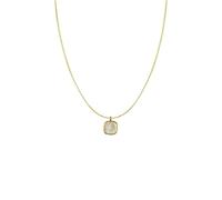 Sbyhbhyds The Square Necklace is Simple and Delicate Design Suitable for All Occasions Ladies Necklace (Gold, One Size)